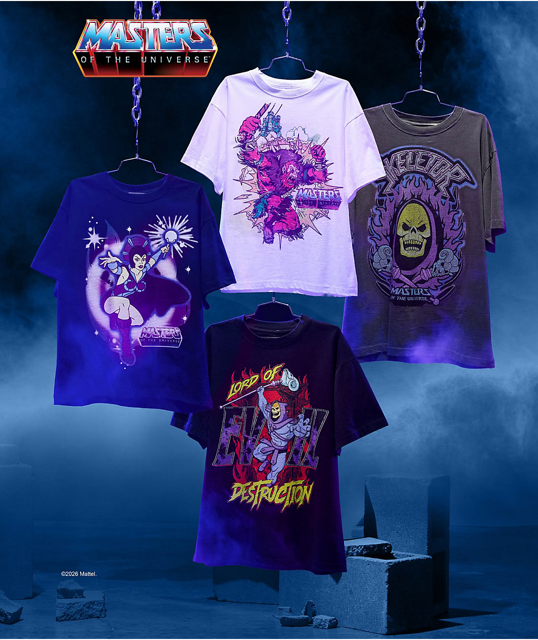 Masters of the Universe™ Evil-Lyn™ Black T-Shirt