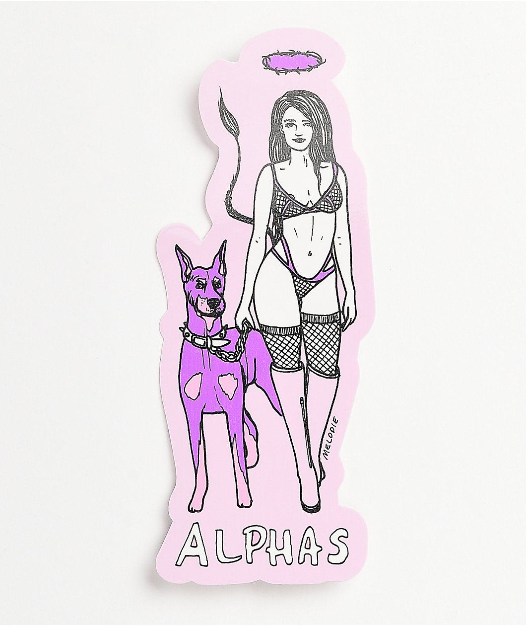 Melodie Alphas Sticker