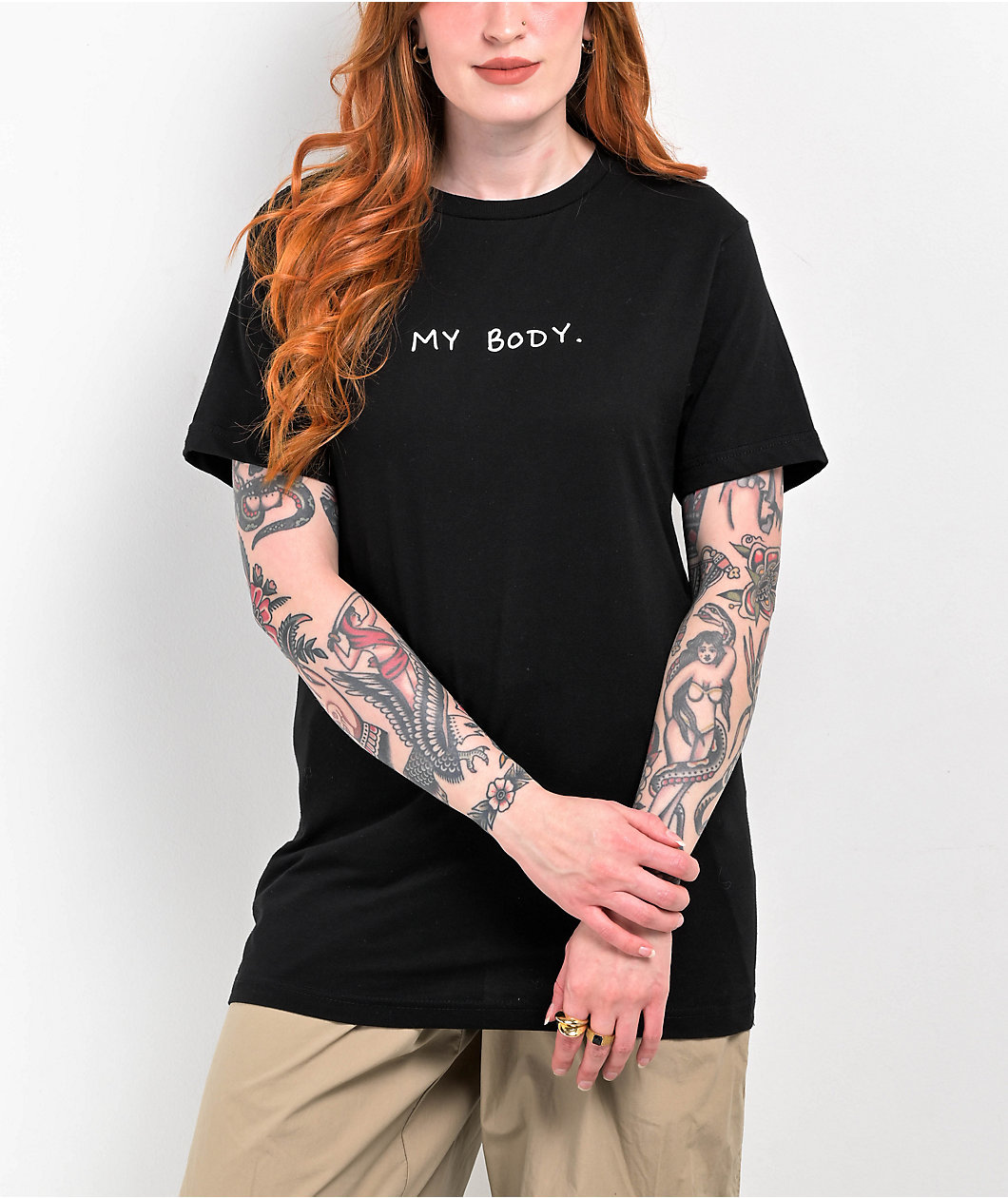 Melodie My Body Black T-Shirt