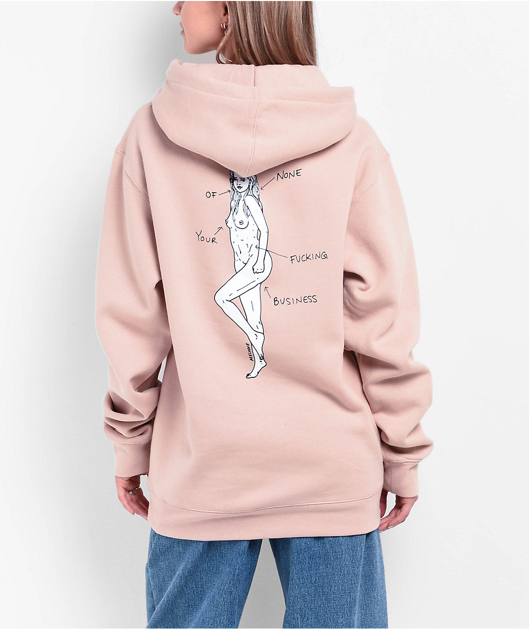 Melodie My Body Pink Hoodie