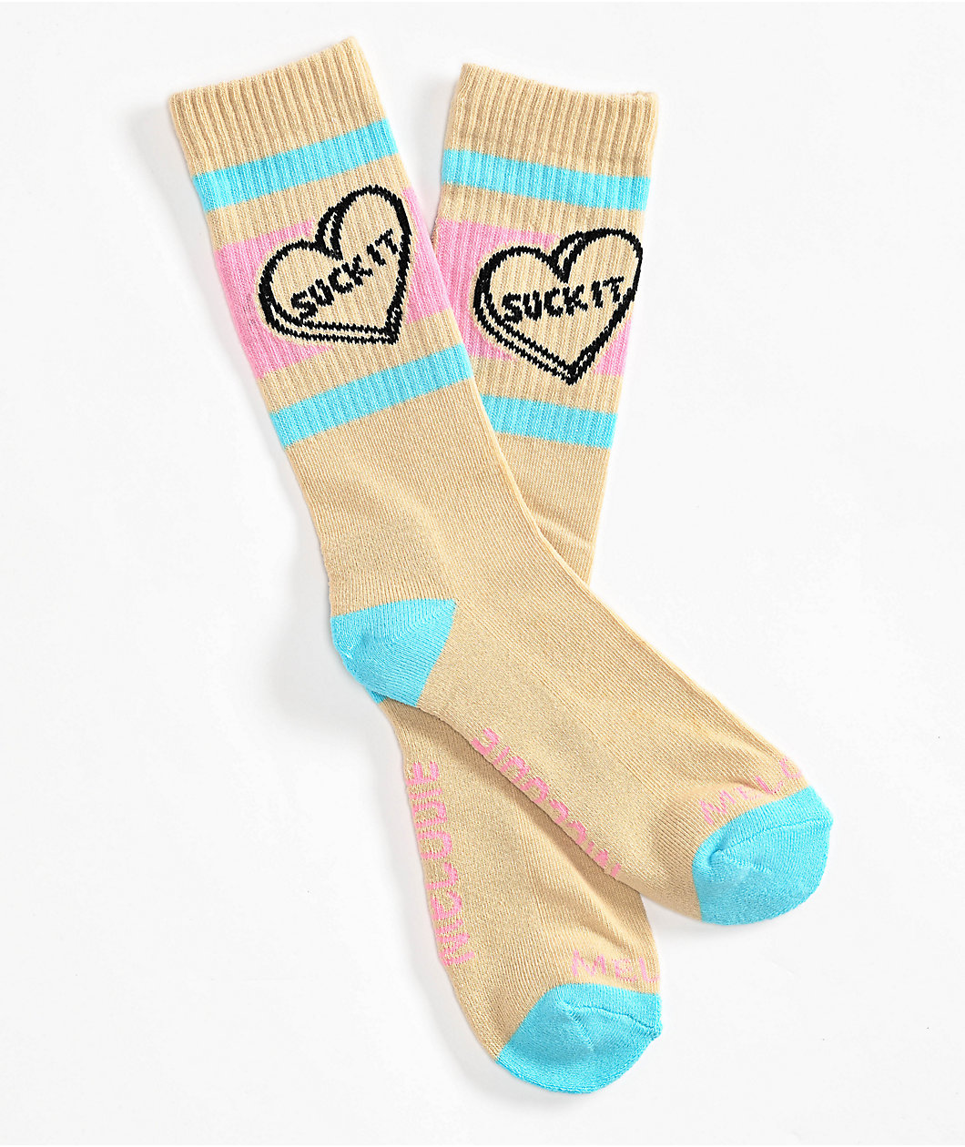 Melodie Suck It Crew Socks