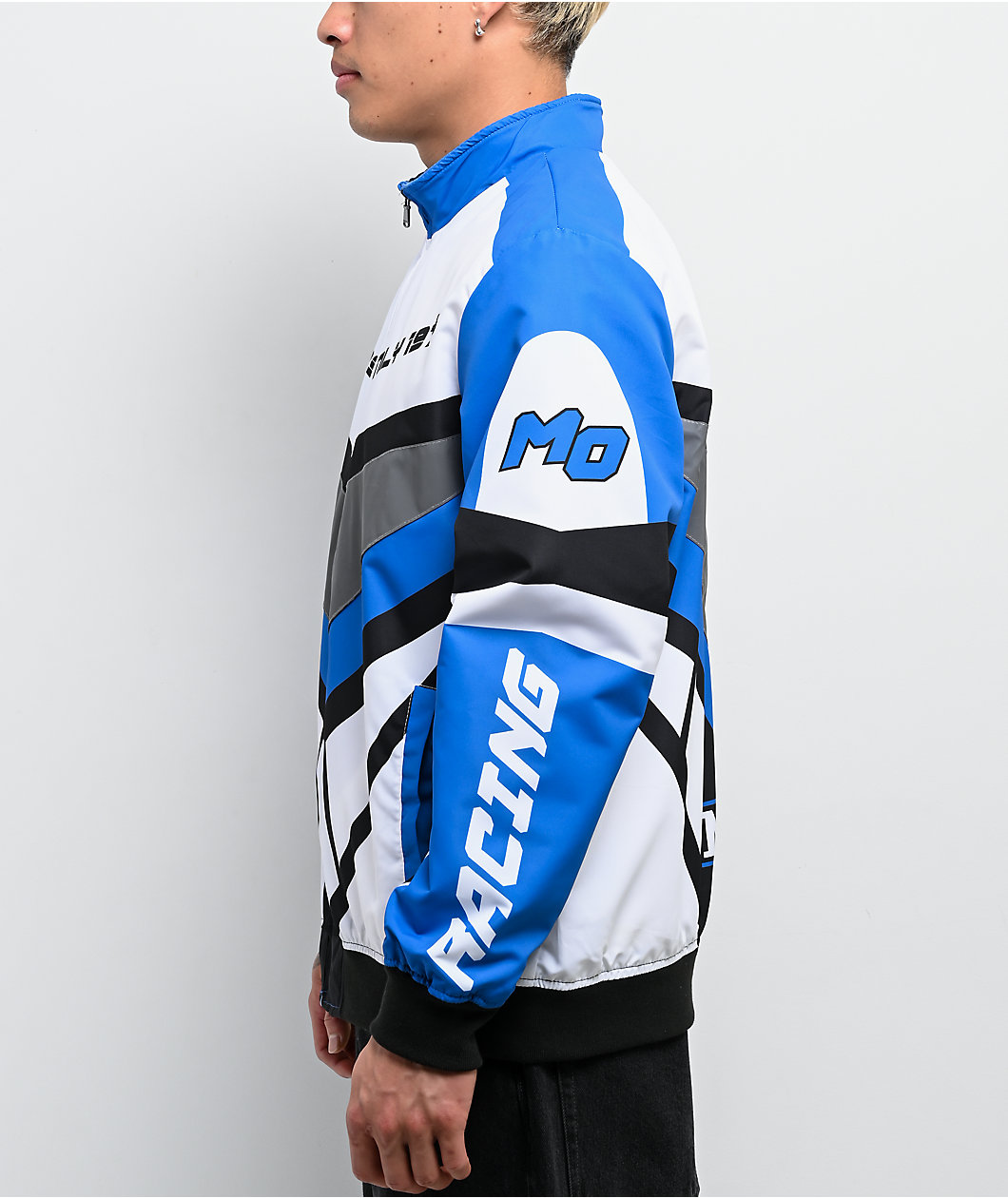 Members Only Speed Blue Racing Jacket