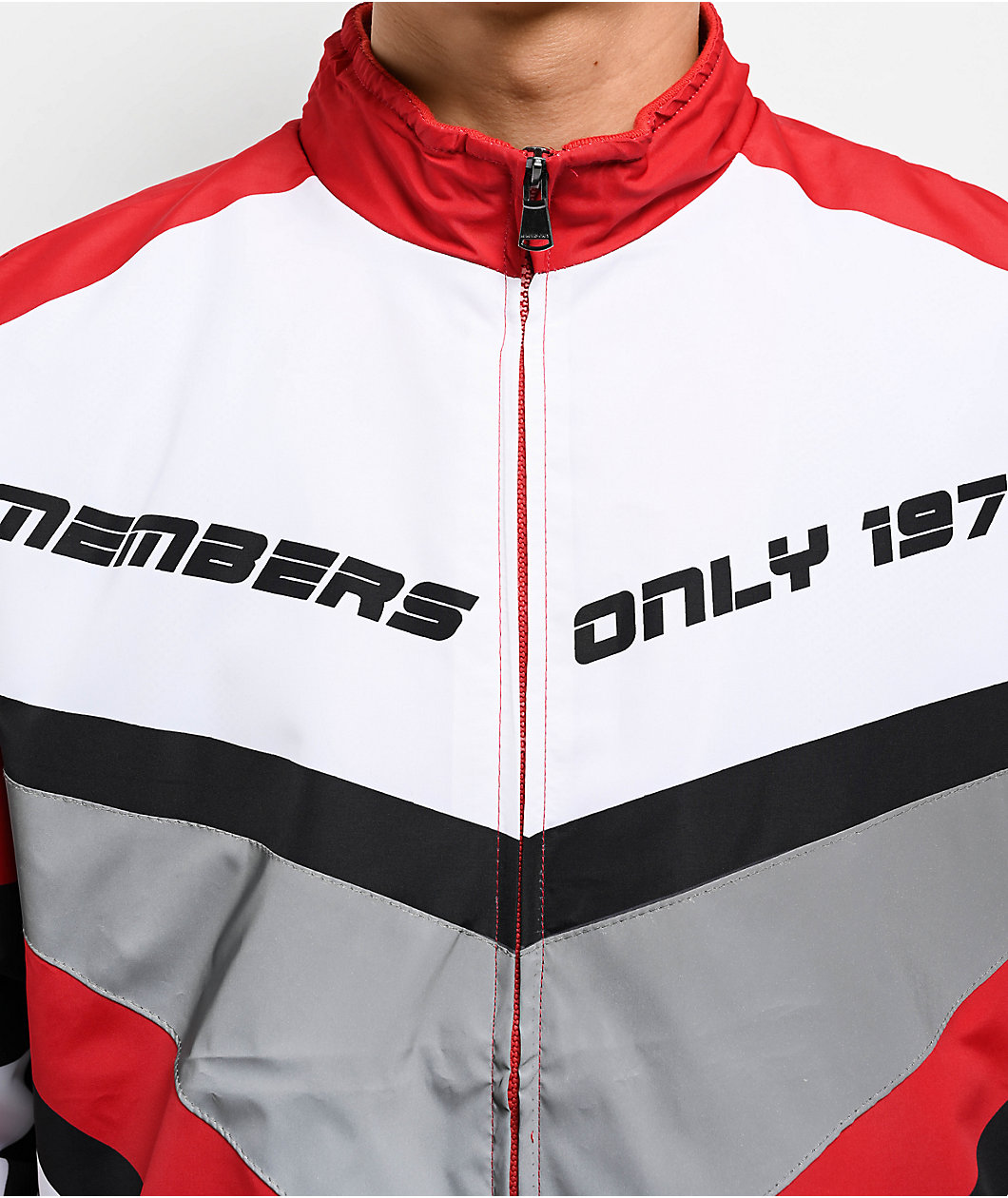 Members Only Speed Red Racing Jacket