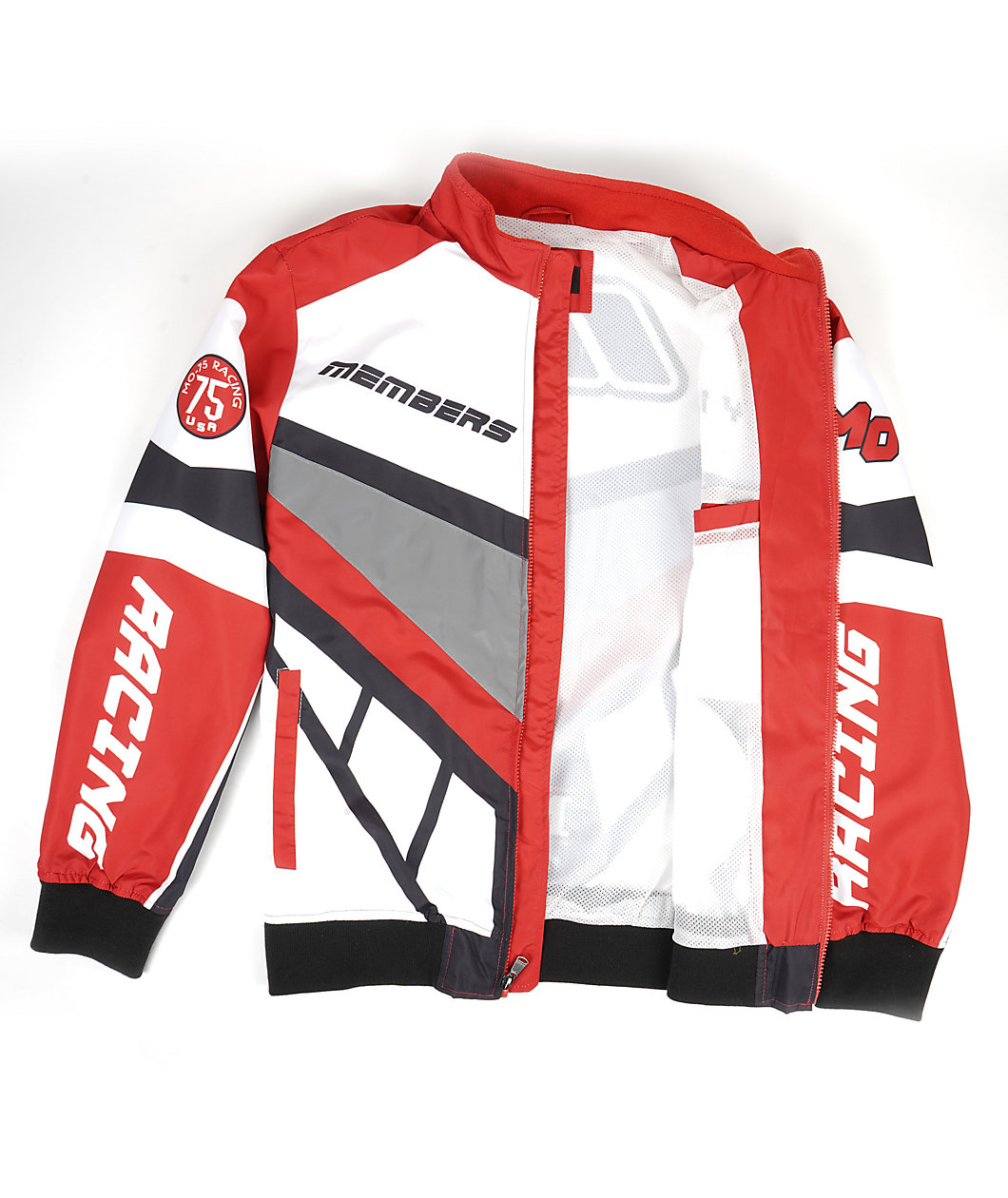 Members Only Speed Red Racing Jacket