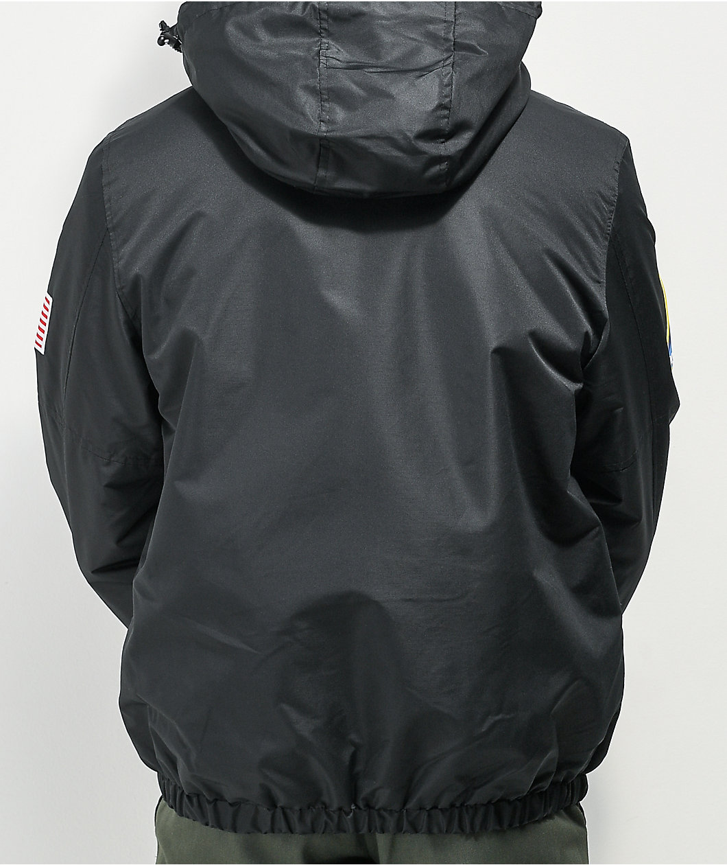 Members Only x NASA Black Anorak Jacket