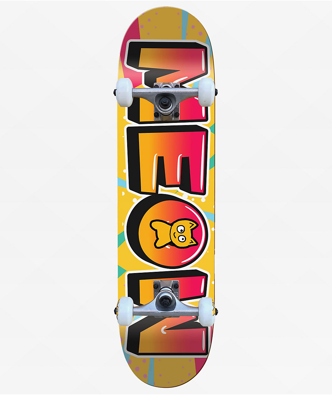 Meow Pop Yellow 8.25" Skateboard Complete