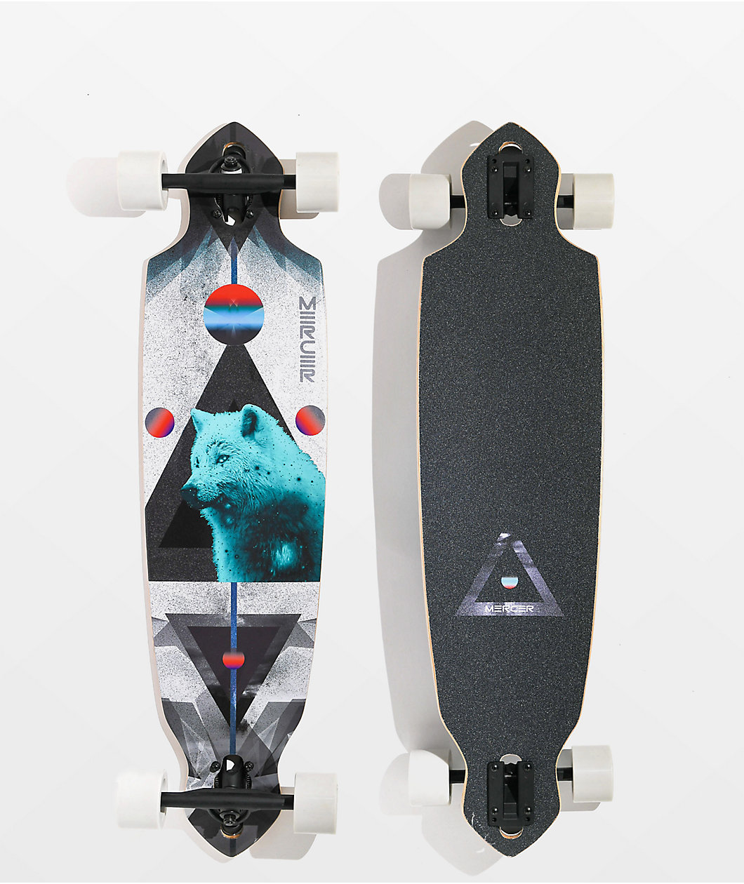 Mercer Lone Wolf 36" Drop Through Longboard Complete
