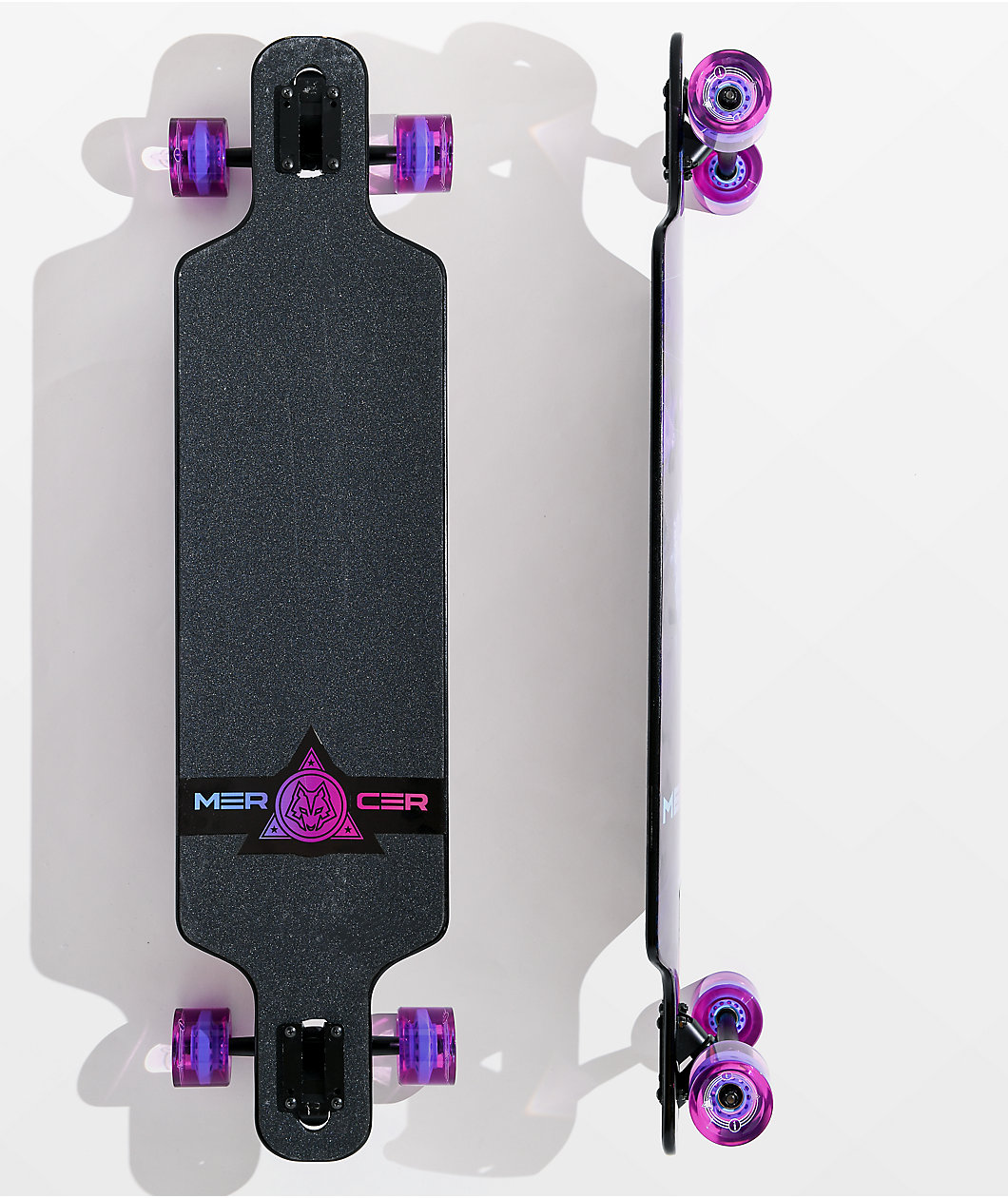 Mercer Mystic Wolf 2.0 40" Drop Through Longboard Complete