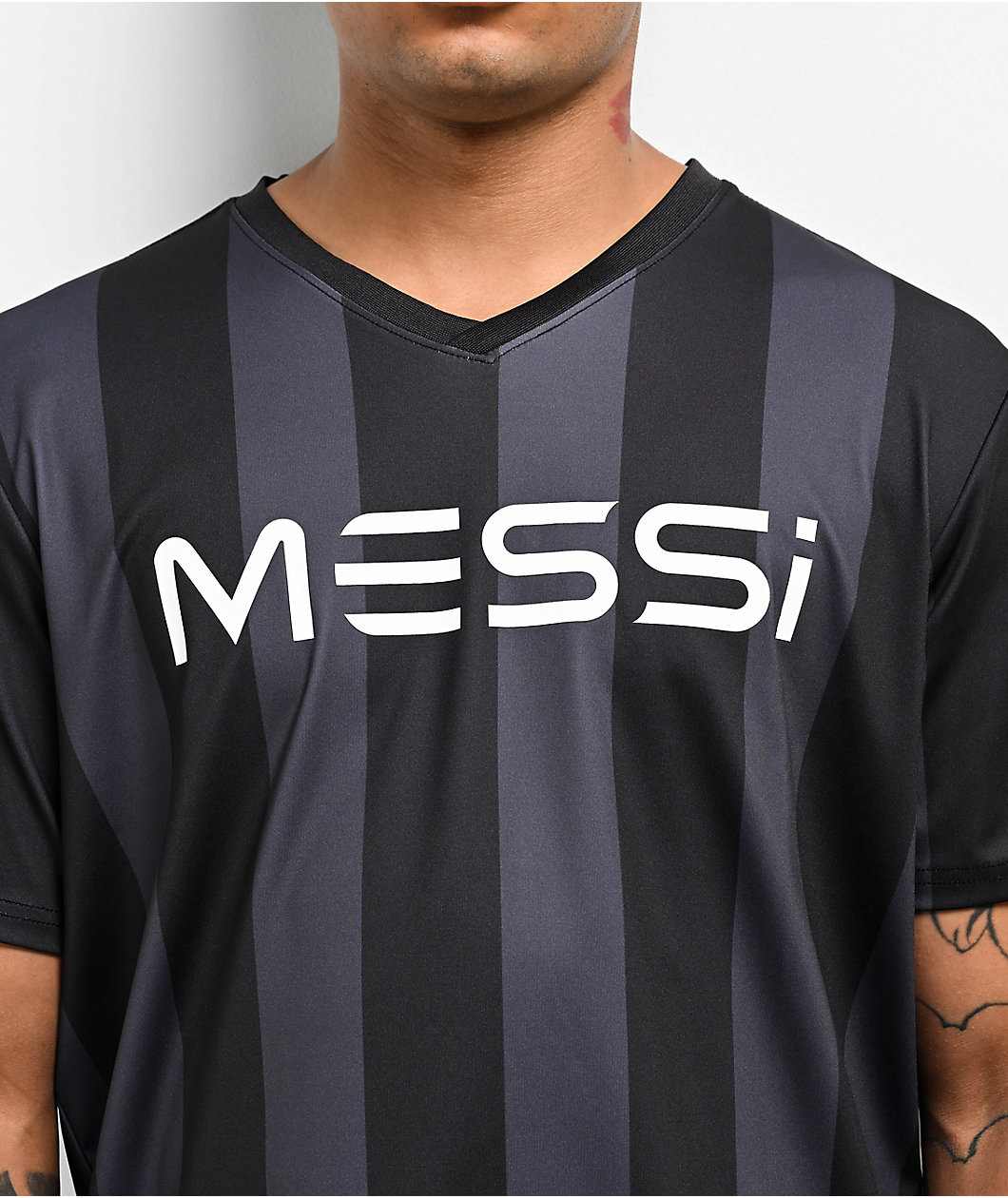 Messi Black Soccer T-Shirt