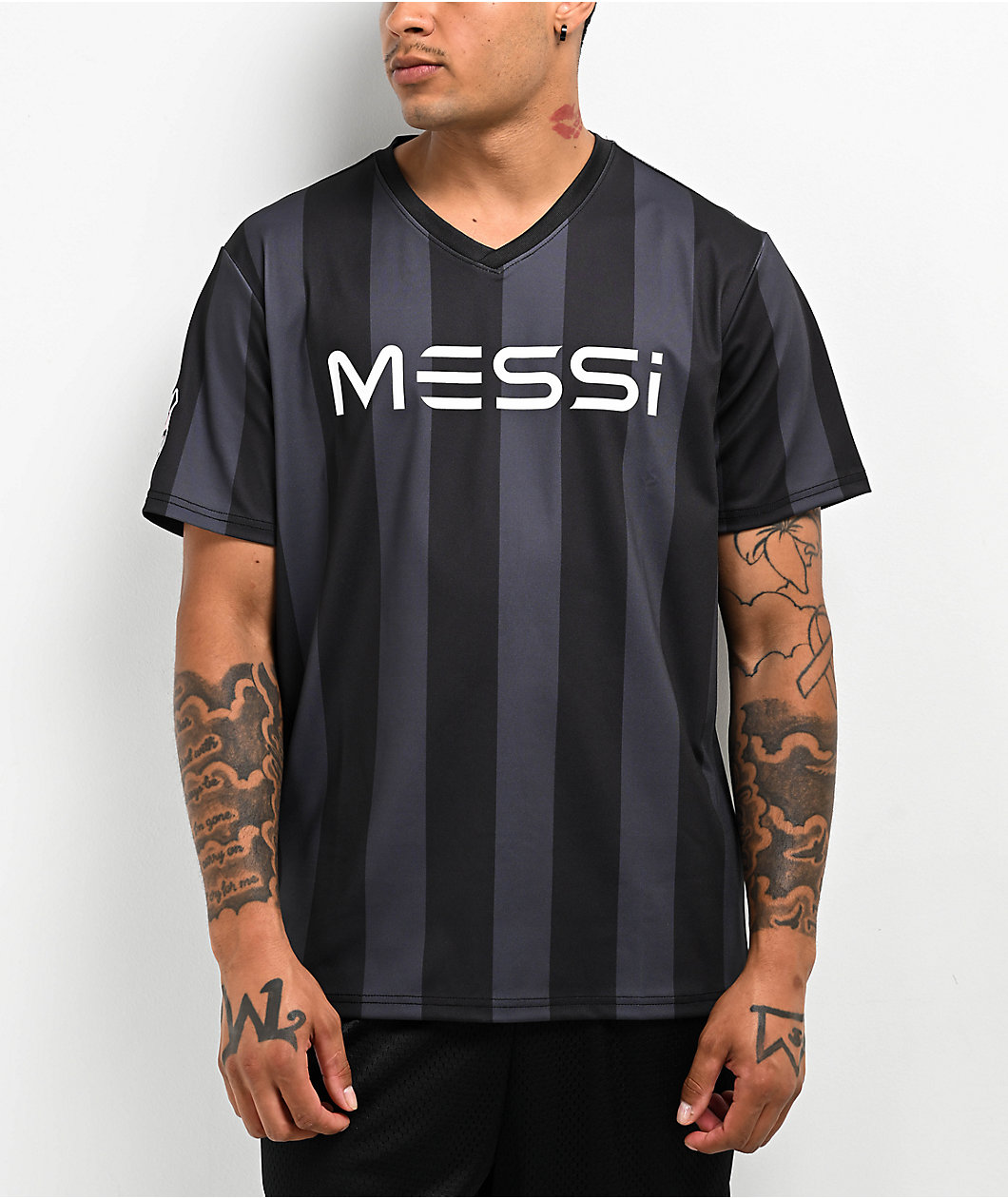 Messi Black Soccer T-Shirt