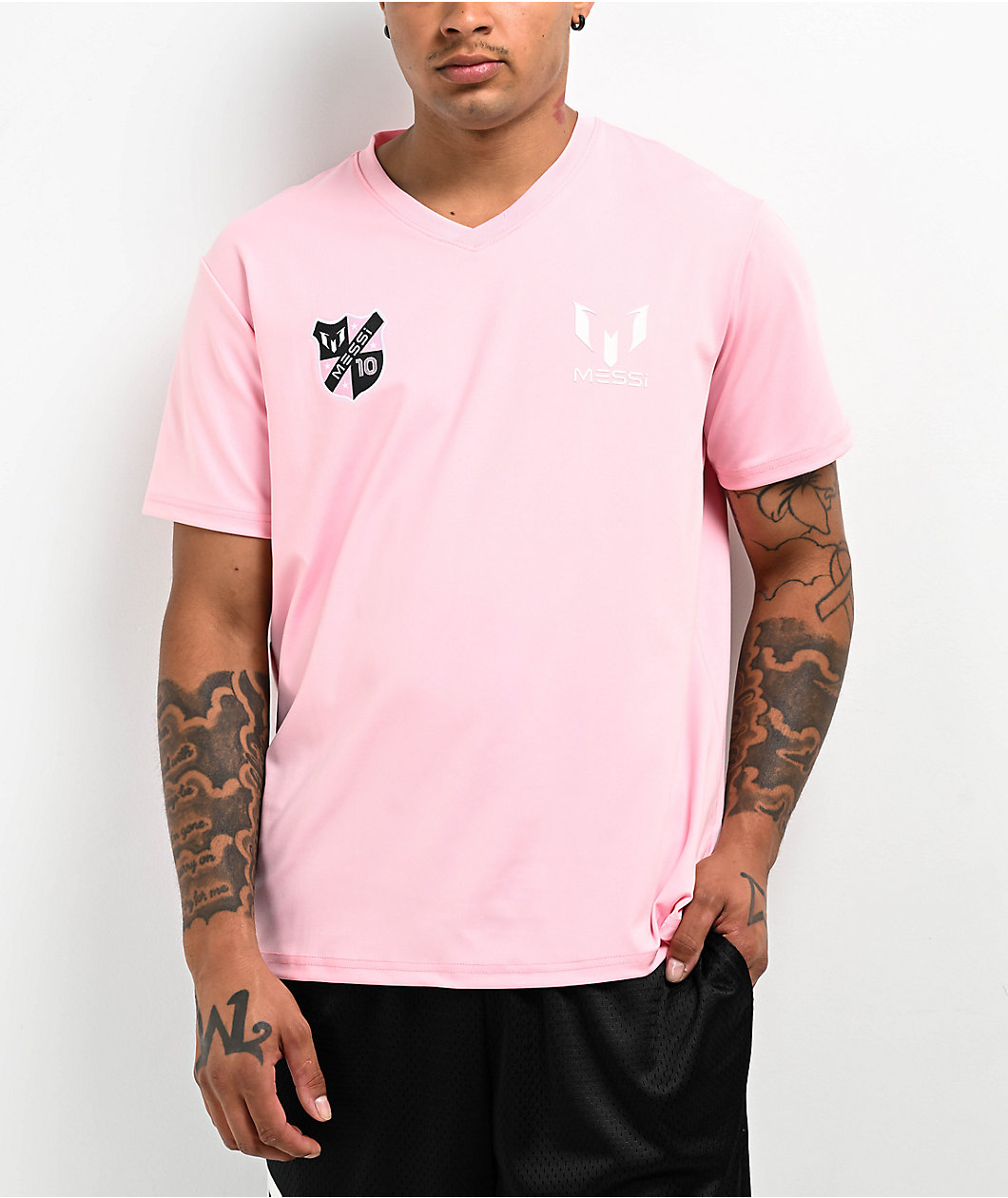 Messi Pink Soccer T-Shirt