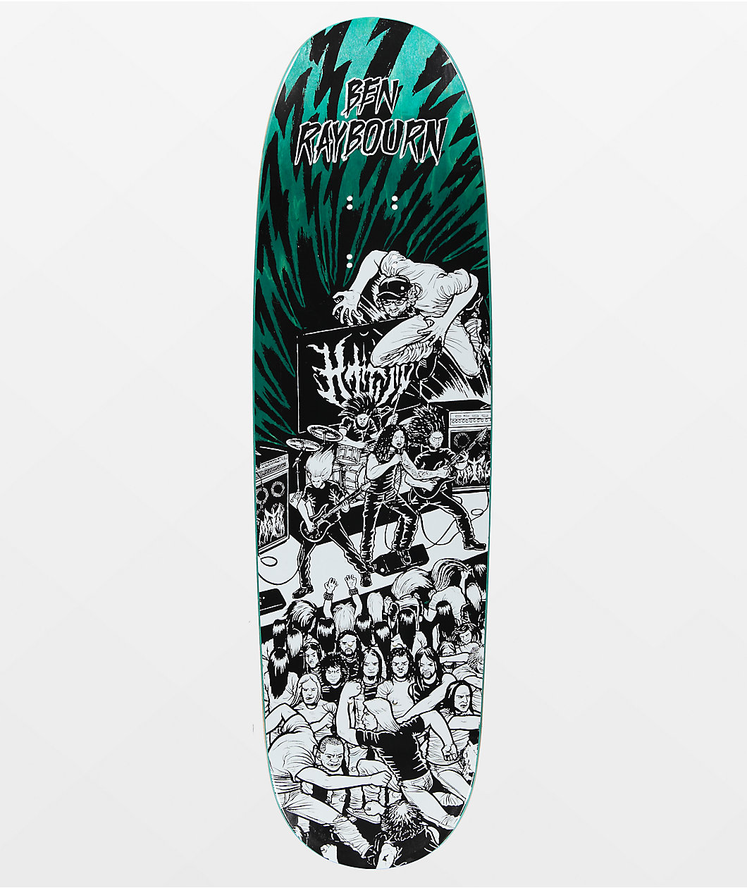 Metal Raybourn Toxic Bank 8.75" Skateboard Deck