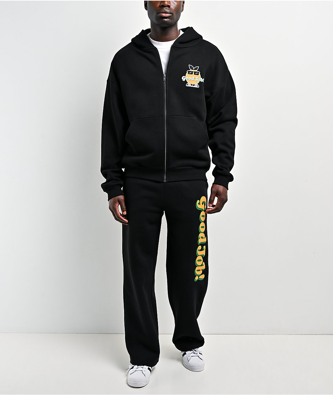 Midnight Organic Good Job! Black Sweatpants
