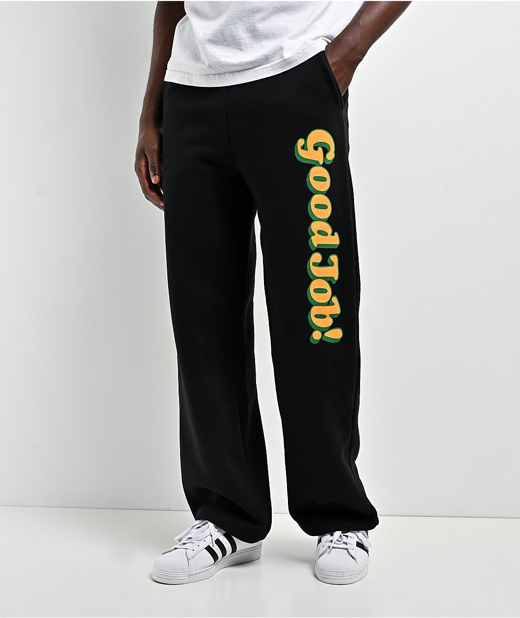 Midnight Organic Good Job! Black Sweatpants