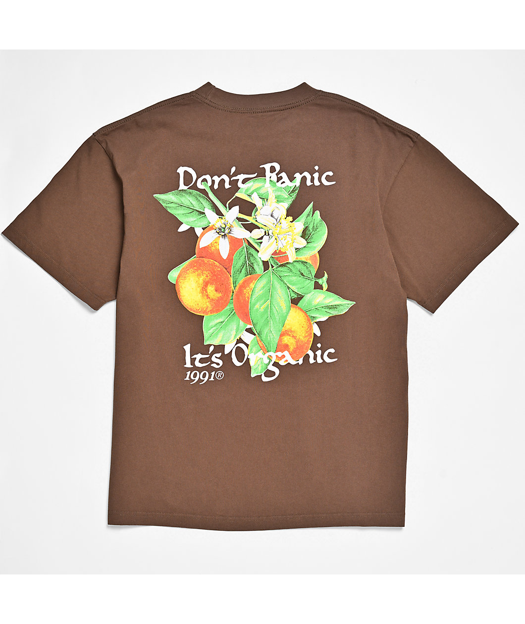 Midnight Organic It's Organic Brown T-Shirt