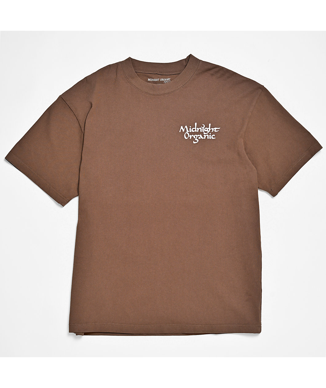 Midnight Organic It's Organic Brown T-Shirt