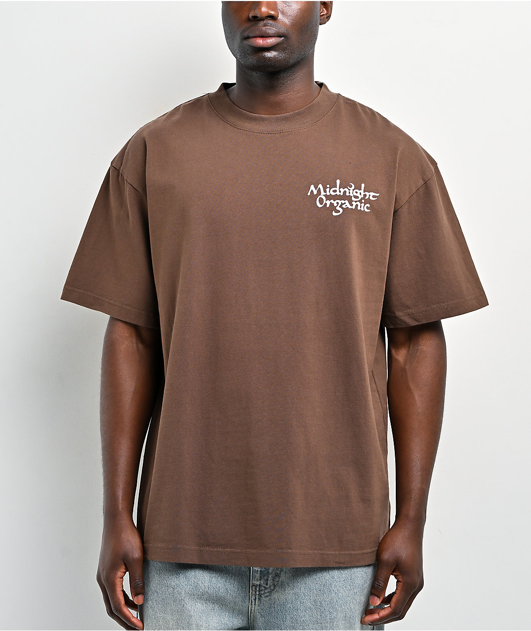 Midnight Organic It's Organic Brown T-Shirt