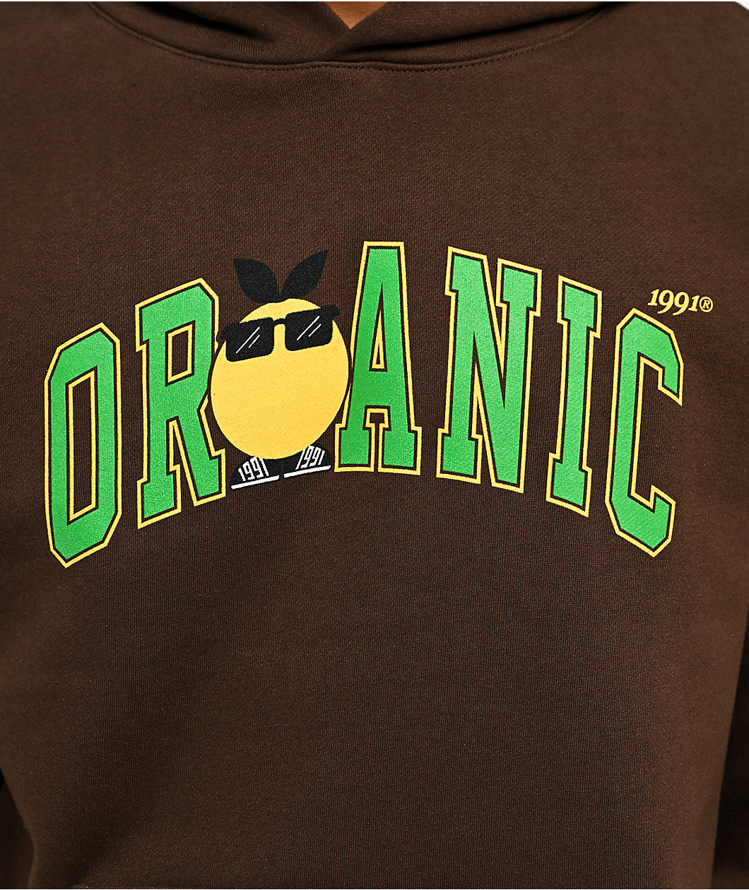 Midnight Organic Mr. Midnight Brown Hoodie