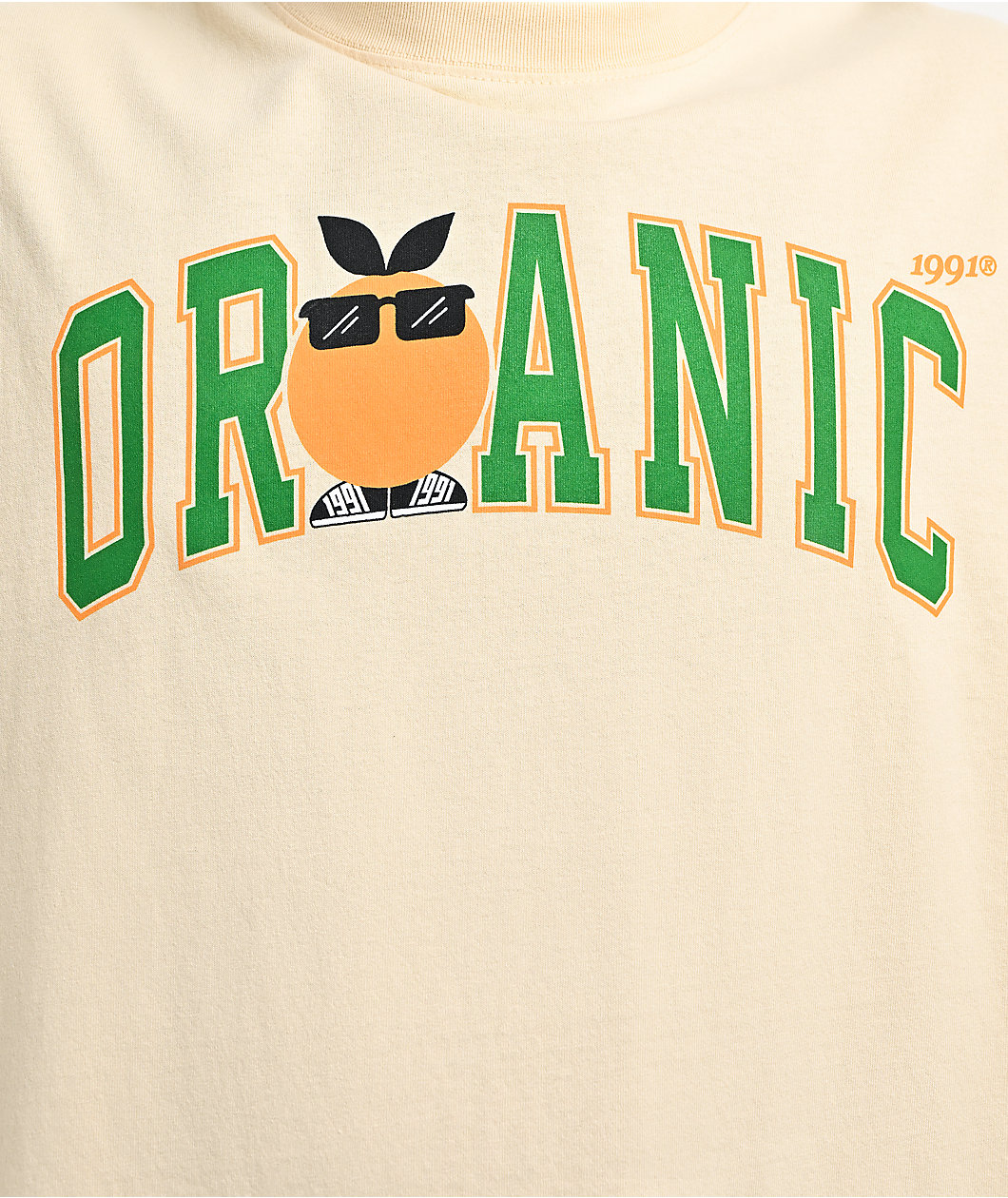 Midnight Organic Mr. Midnight Cream T-Shirt