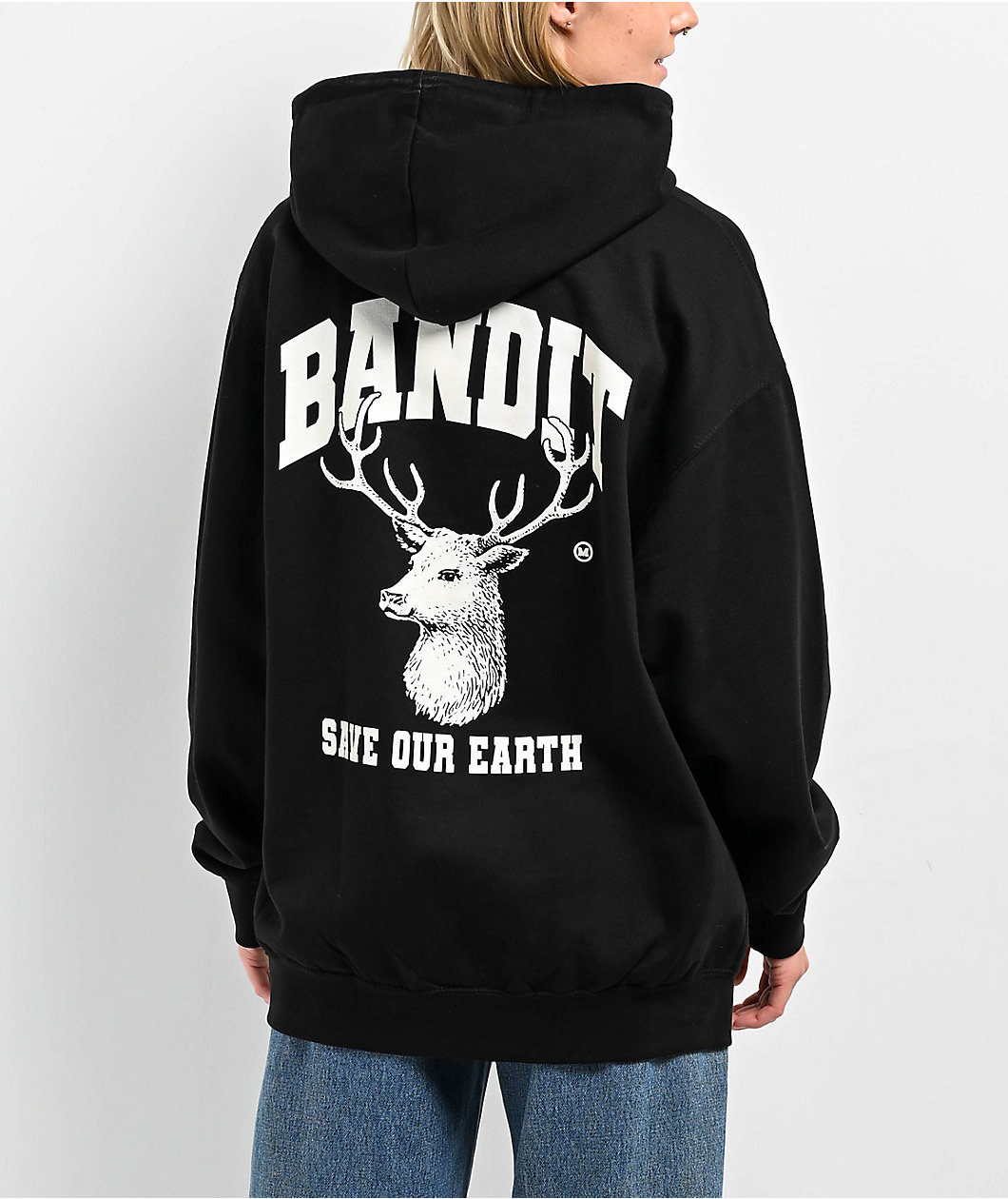 Midnightbandit Save Our Earth Black Hoodie