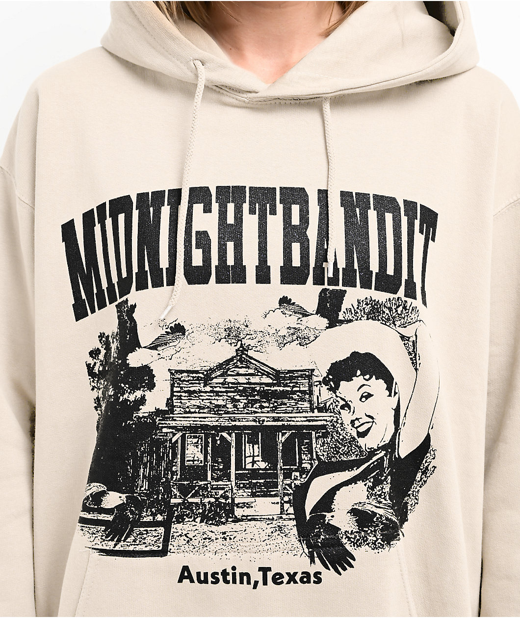 Midnightbandit Welcome Home Off White Hoodie