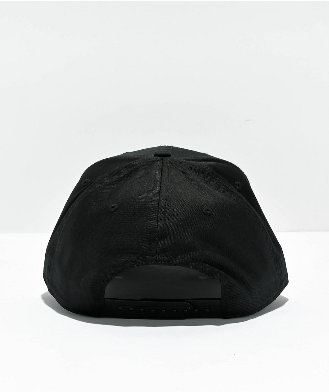 Mike Tyson Outline Black Snapback Hat