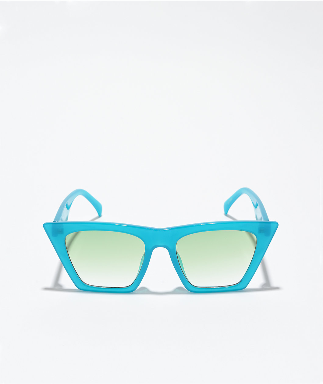 Milky Blue Cat Eye Sunglasses