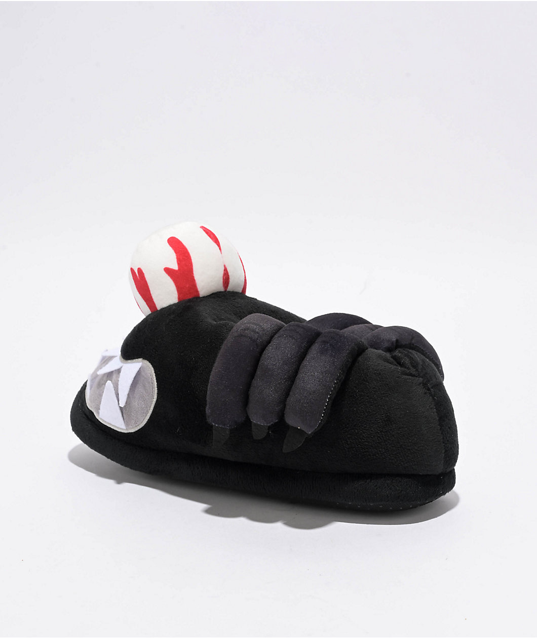 Mishka Keep Watch Black Plush Slippers | Mall of America®