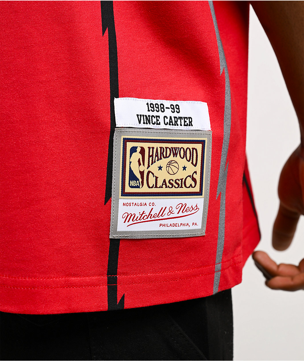 Mitchell & Ness Carter Toronto Raptors Best In Class Red & White T-Shirt
