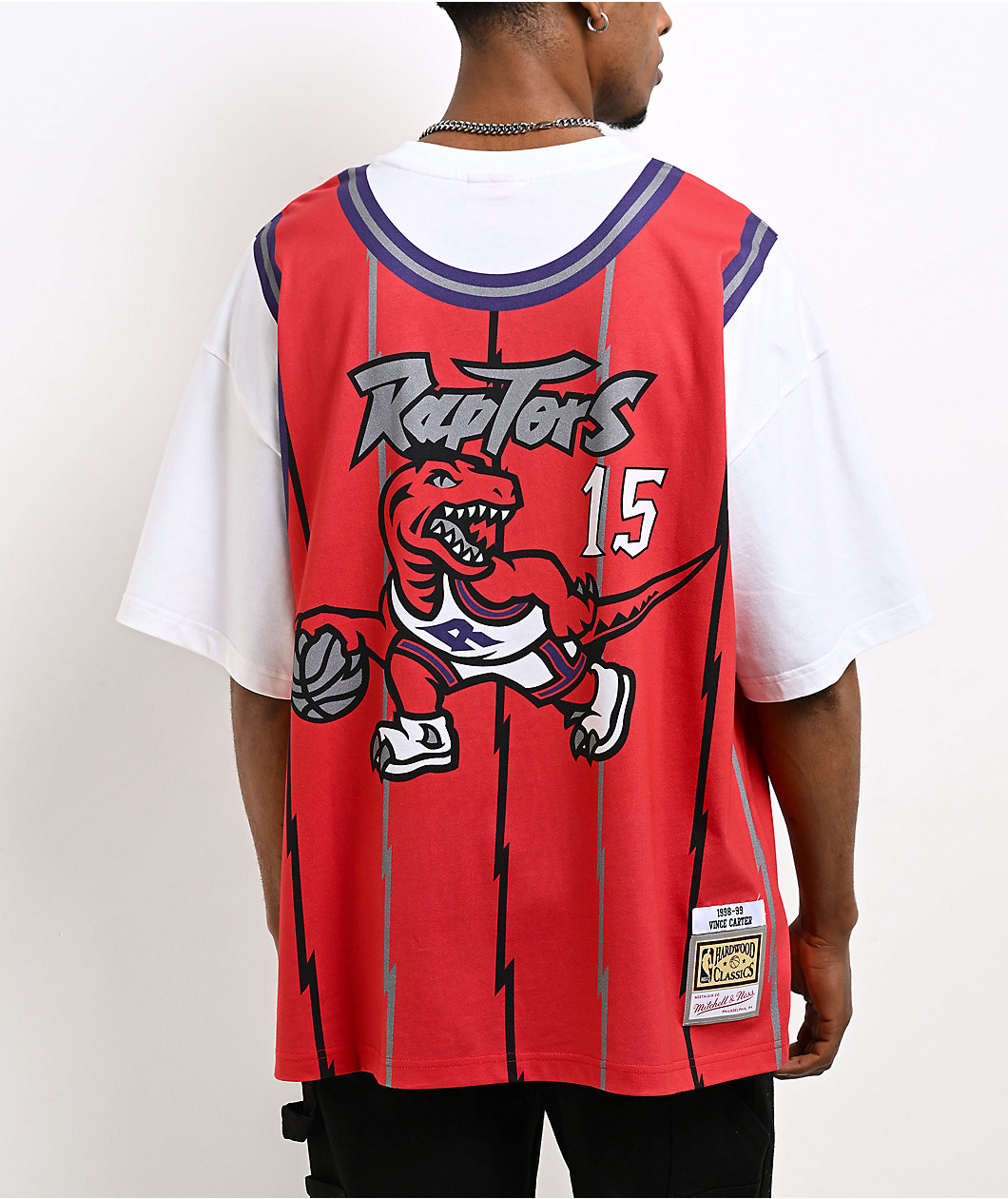 Mitchell & Ness Carter Toronto Raptors Best In Class Red & White T-Shirt