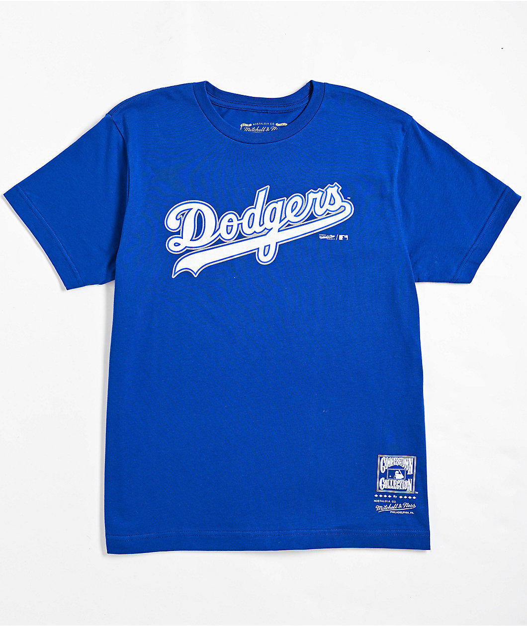 Mitchell & Ness Kids Los Angeles Dodgers Blue T-Shirt