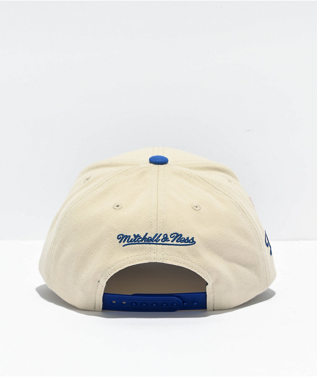 Mitchell & Ness LA Dodgers Game On Pro Cream Snapback