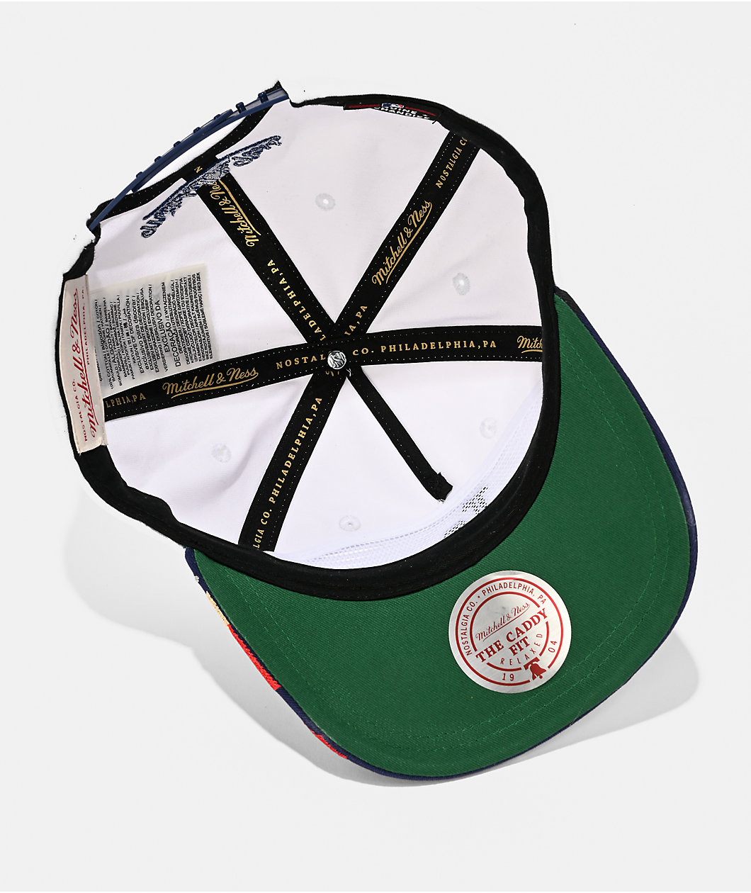 Mitchell & Ness LA Dodgers Shooting Stars White & Blue Snapback Hat