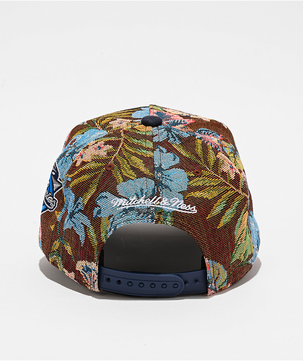 Mitchell & Ness New York Yankees Tapestry Floral Pro Pinch Snapback Hat