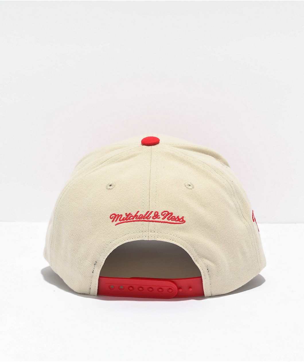 Mitchell & Ness Philadelphia Phillies Game On Pro Cream Snapback Hat