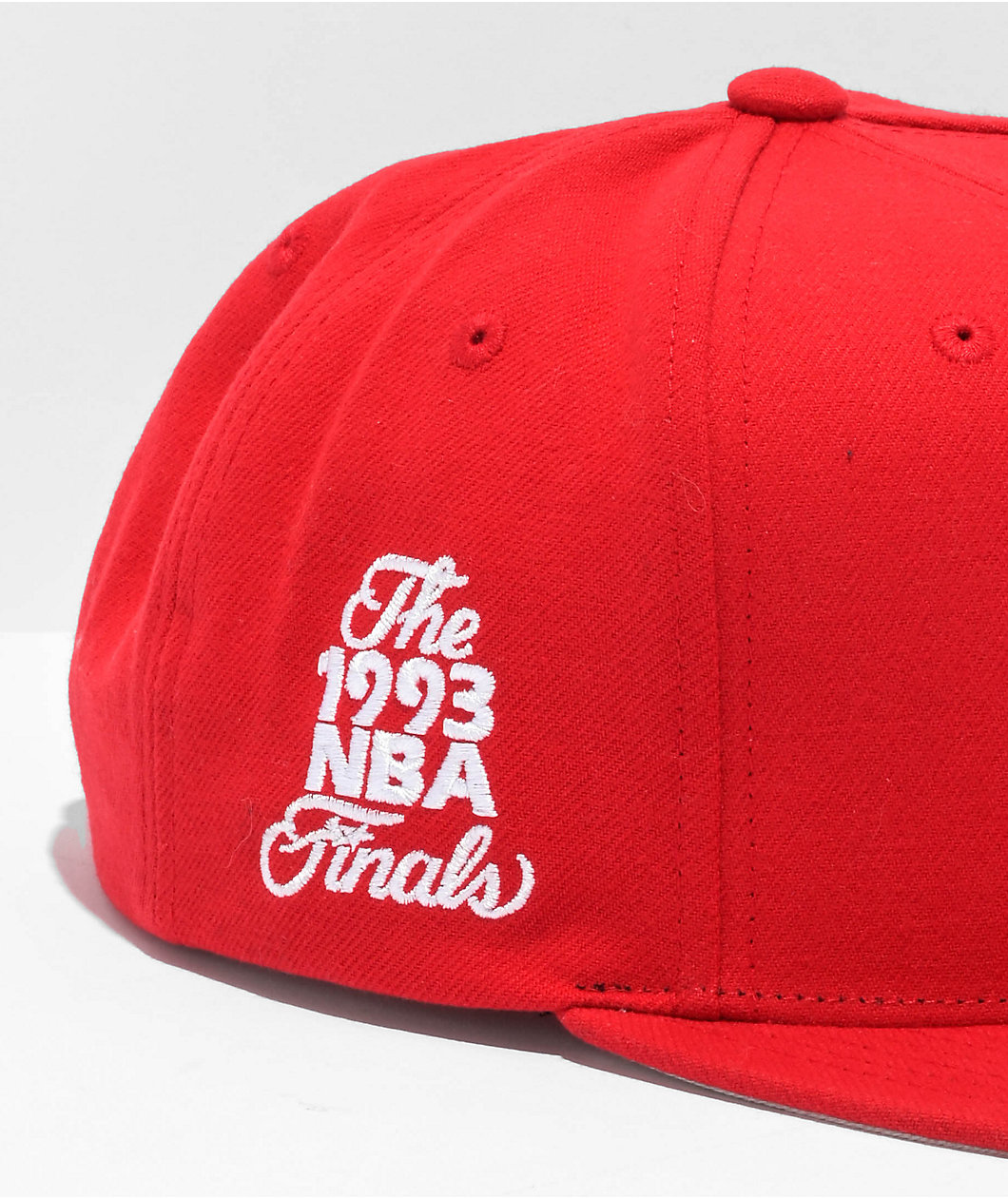 Mitchell & Ness x NBA Chicago Bulls Red Snapback Hat