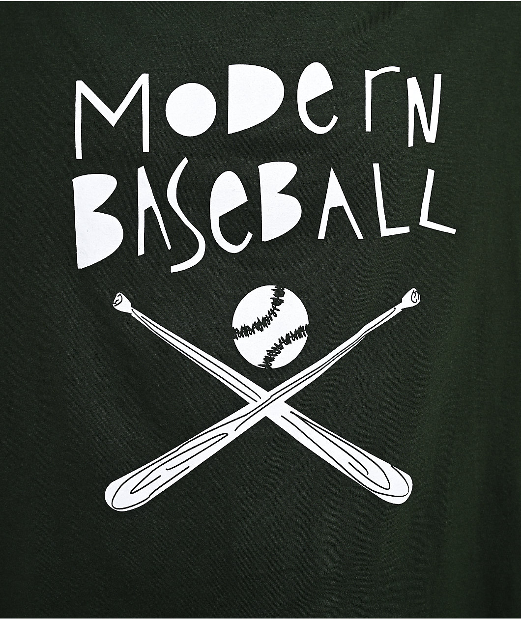 Modern Baseball Bats Green T-Shirt
