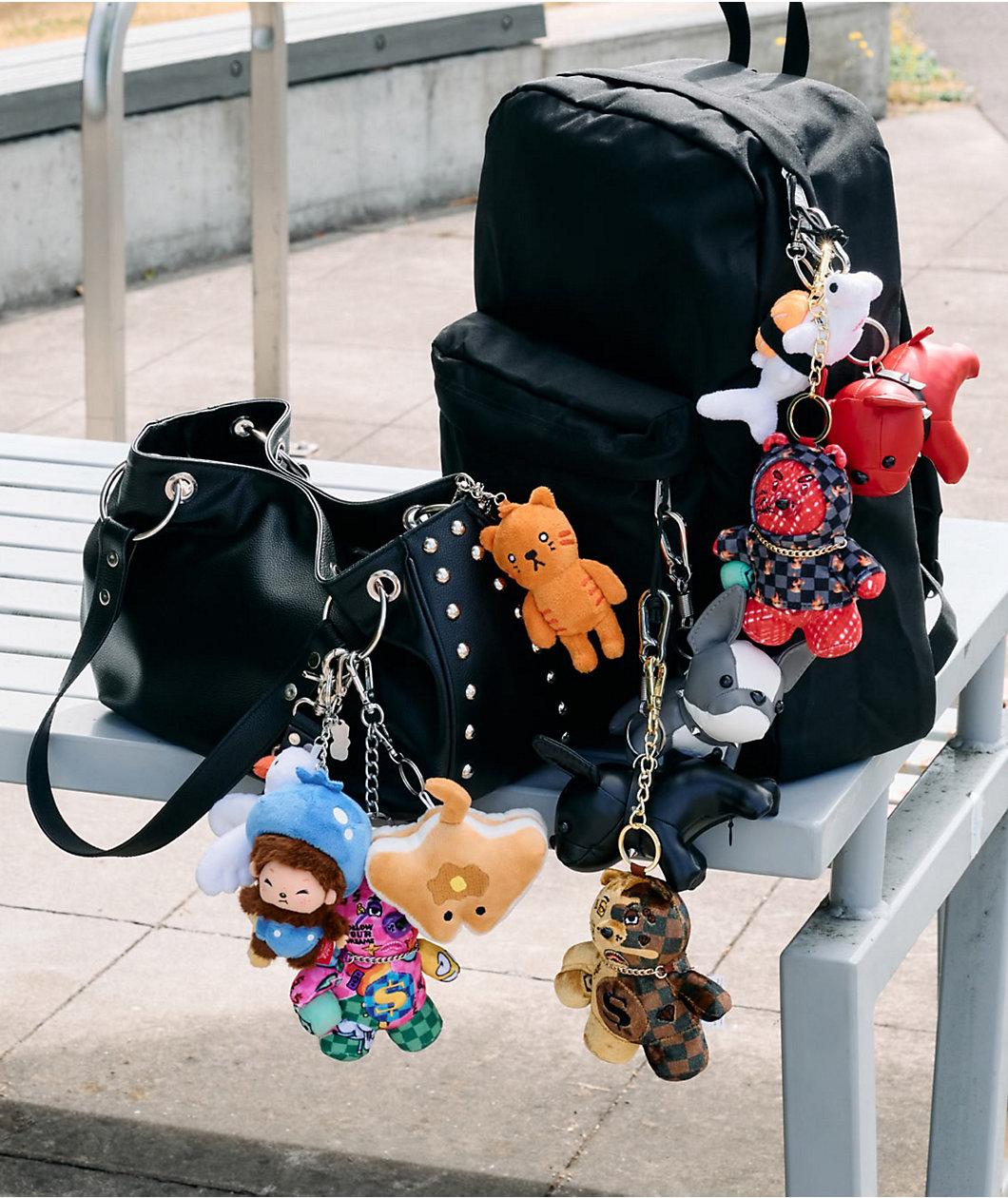 Monchhichi Bebichhichi Baby Fruits Plush Keychain Blind Box