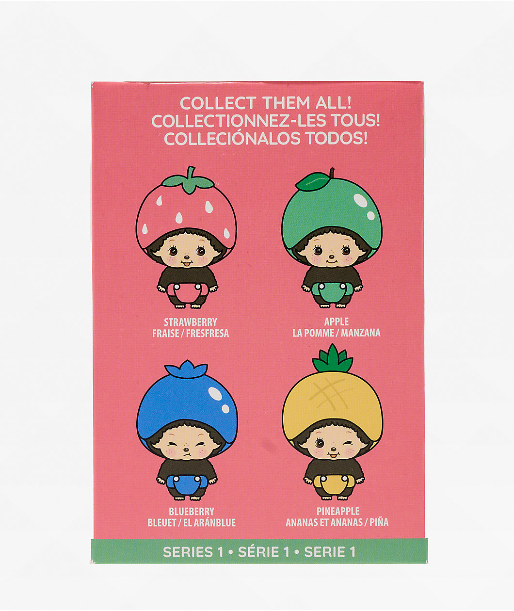 Monchhichi Bebichhichi Baby Fruits Plush Keychain Blind Box