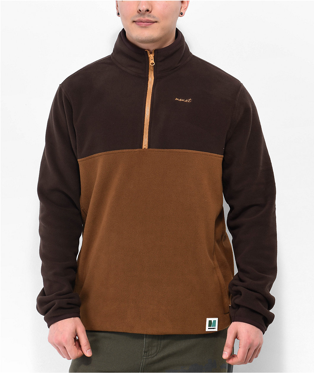 Monet Linear Brown Tech Fleece