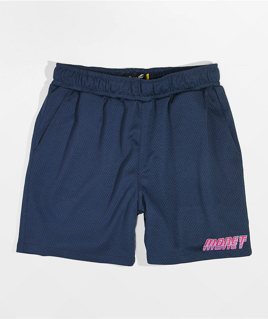 Monet Skateboards Coast Navy Blue Mesh Shorts