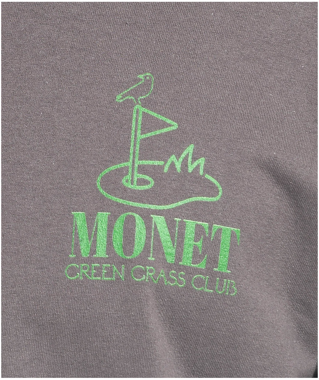 Monet Skateboards GGC Charcoal Long Sleeve T-Shirt