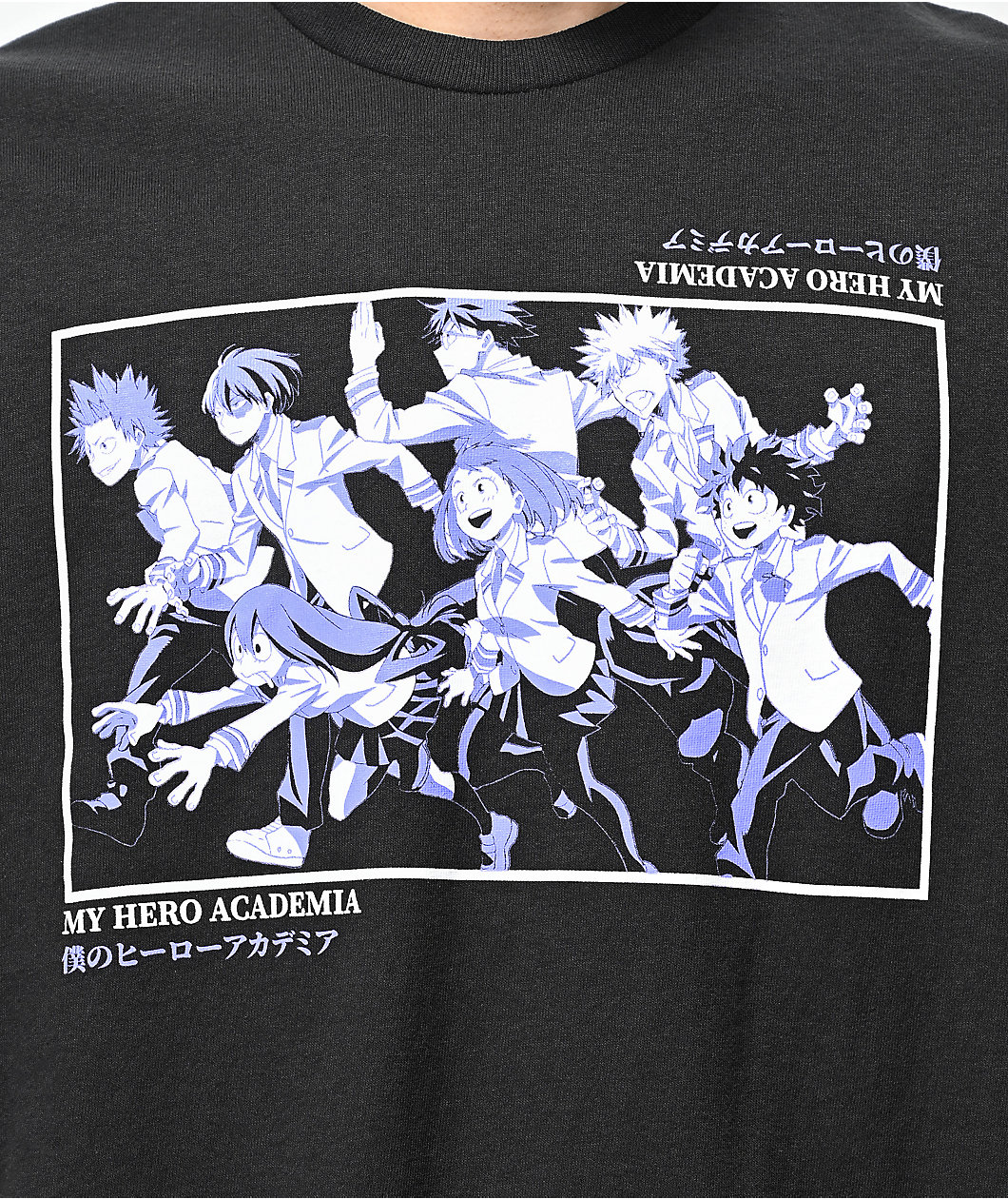 My Hero Academia Class 1-A Black T-Shirt