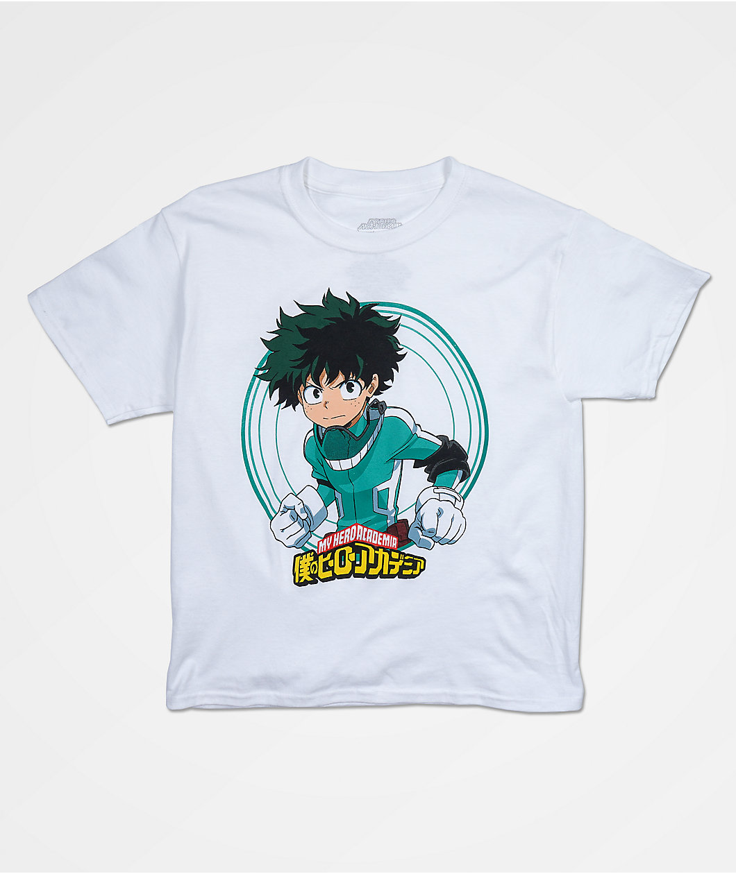 My Hero Academia Kids Deku White T-Shirt