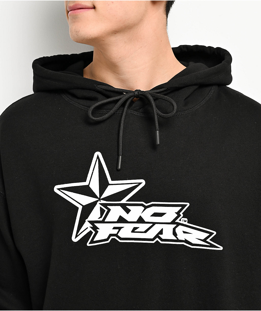 NO FEAR Star Black Hoodie