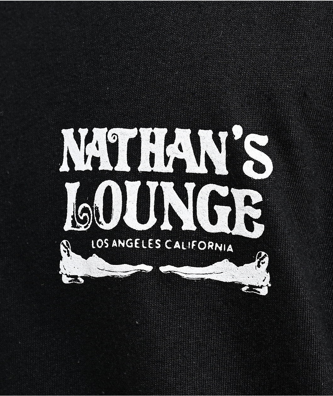 Nathan's Lounge Take Me For A Ride Black T-Shirt