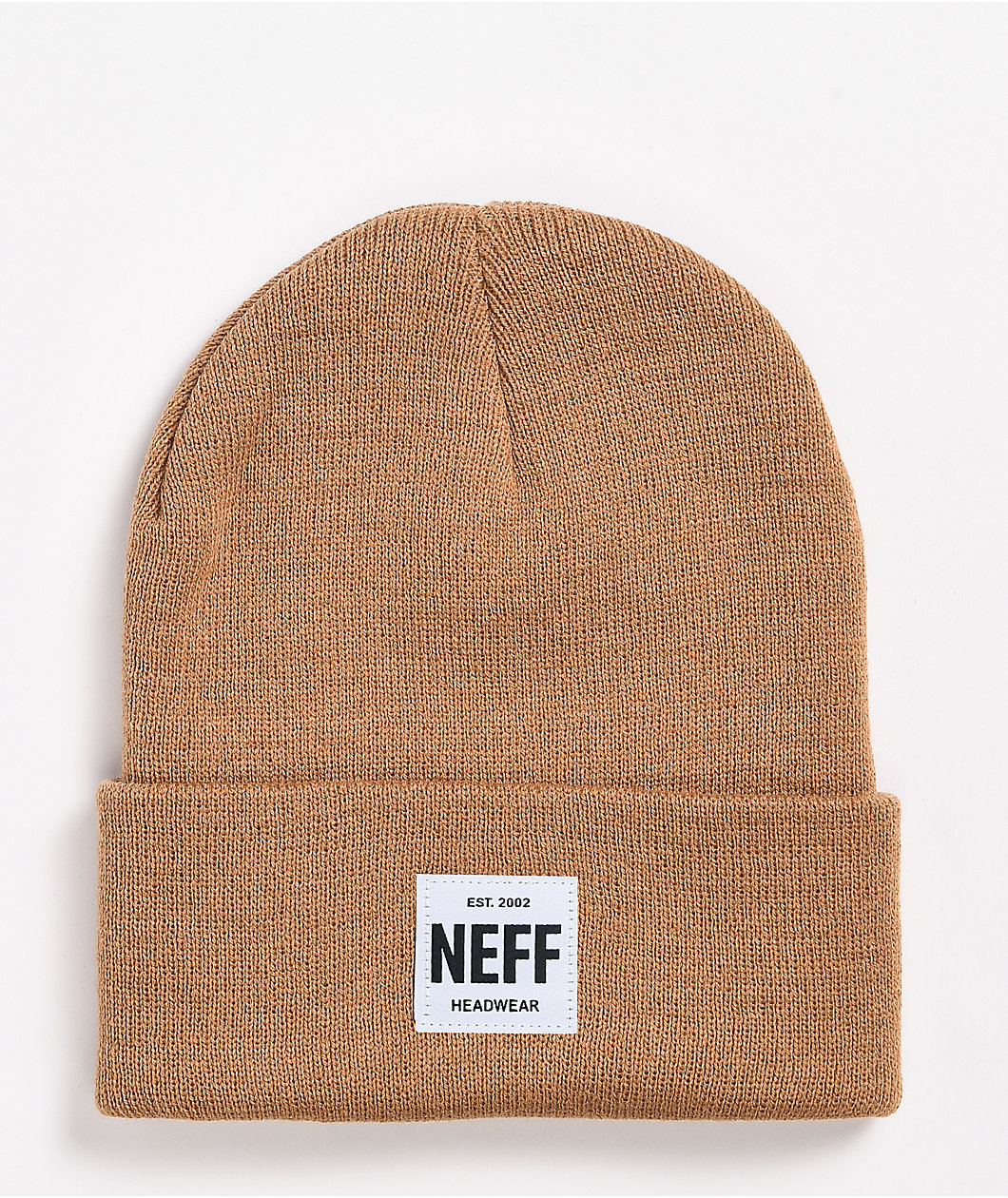 Neff Lawrence Camel Fold Beanie