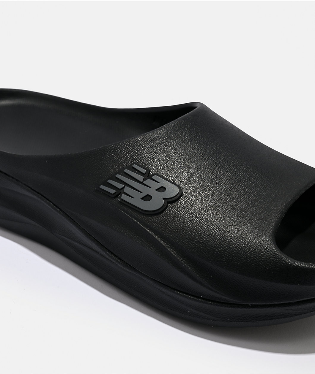 New Balance 6650M Black Slide Sandals