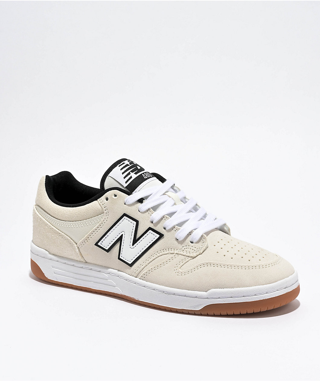 New Balance Lifestyle 480 Cream & White Shoes