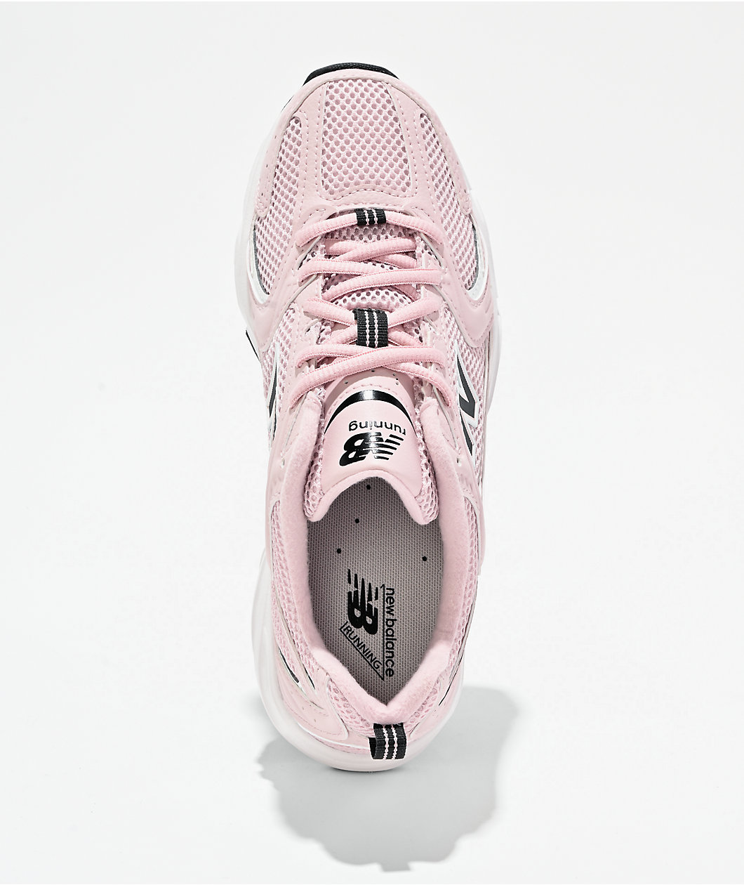 New Balance Lifestyle 530 Pink, Black & White Shoes